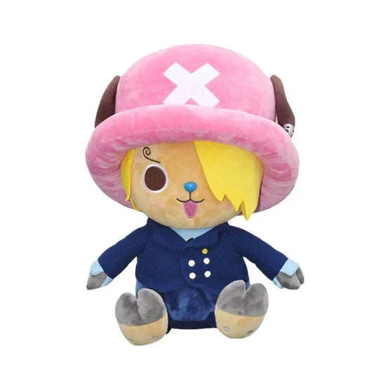 Peluche One Piece - Sanji Chopper (Tenue Bleue de Collection)