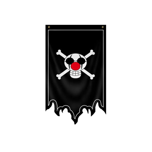 One Piece-Flagge – Jolly Roger von Lorenor Zorro (Schwerter)