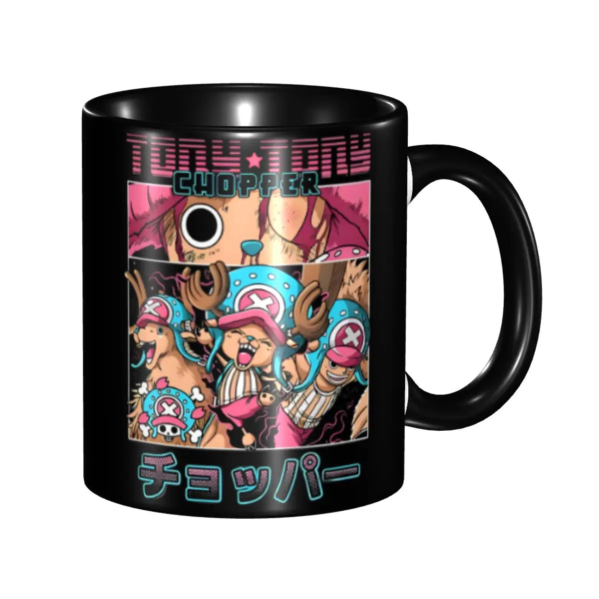 One Piece Tasse – Porträts der Strohhut-Crew