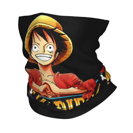 One Piece-Schlauchschal – Ruffy entspannt
