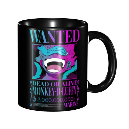 Mug One Piece - Wanted Luffy Gear 5 (Nouveau Monde)