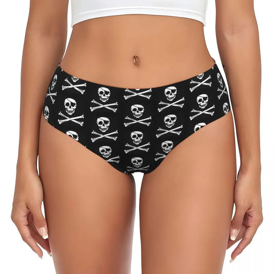 Culotte - Jolly Roger Répété Noir