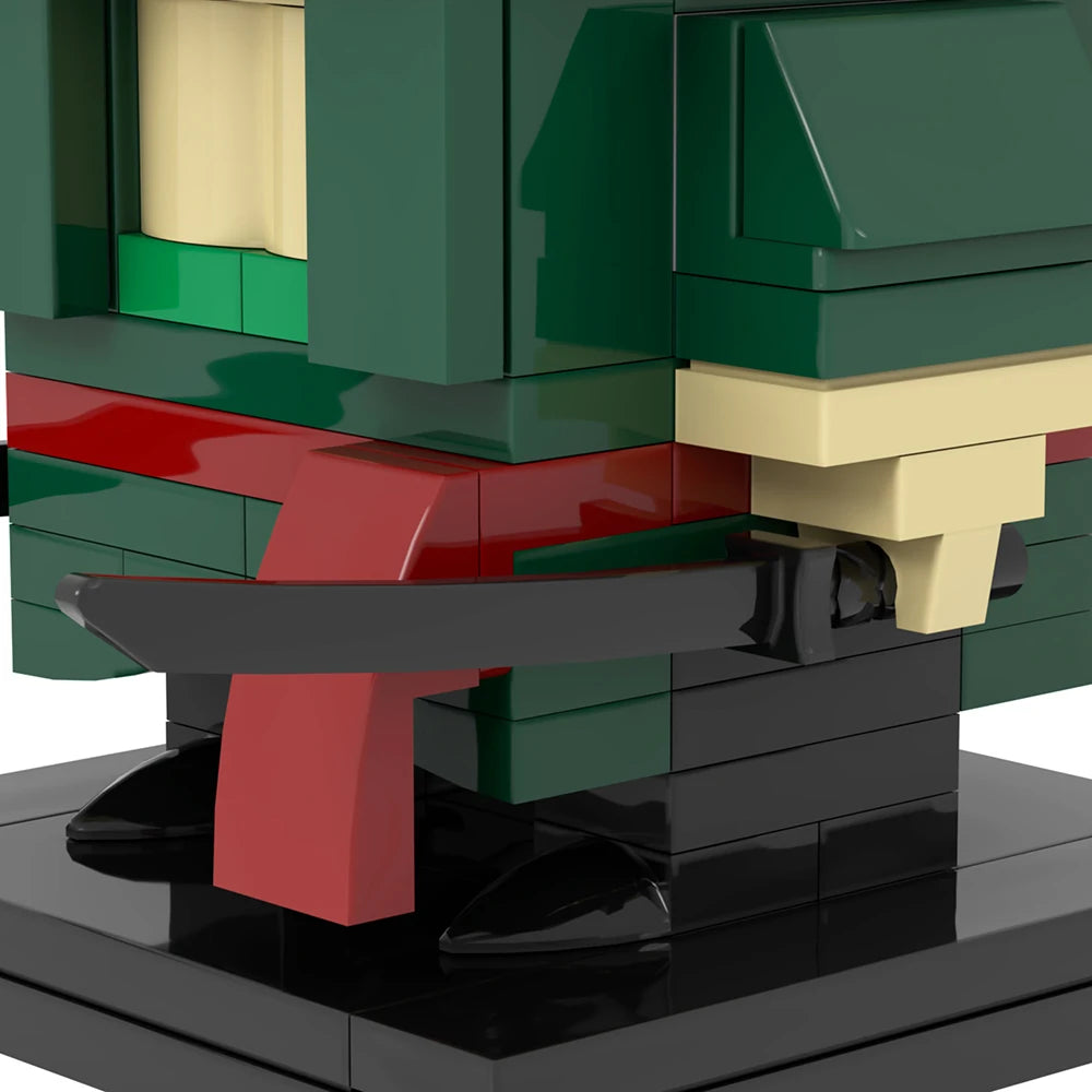 Figurine lego One Piece - Roronoa Zoro (Style Bloc)