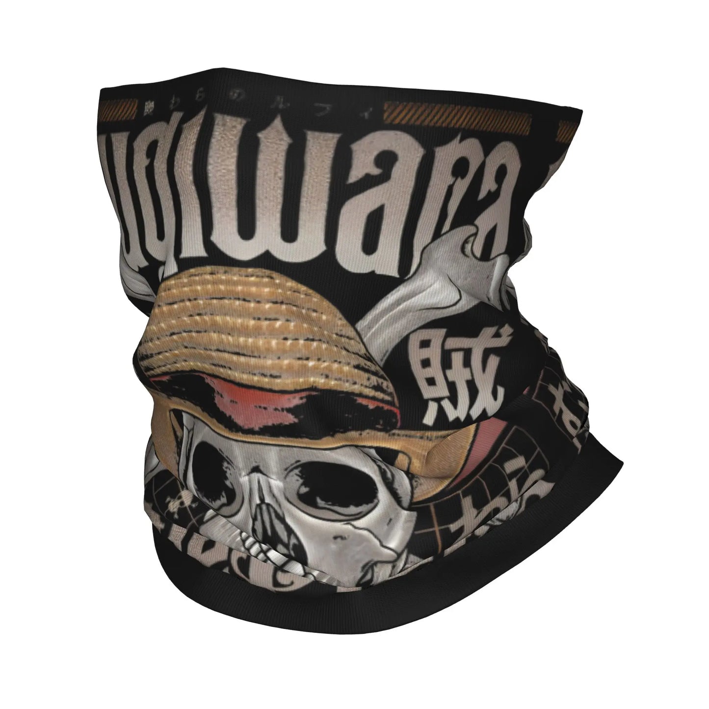 One Piece Schlauchschal – Totenkopf-Wanted-Poster