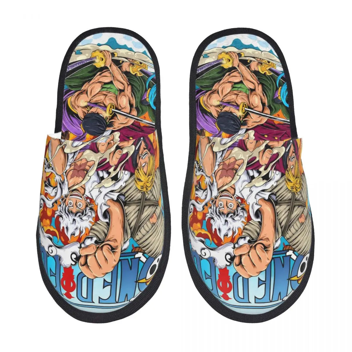 Chaussons One Piece - Design Tony Tony Chopper & Amis