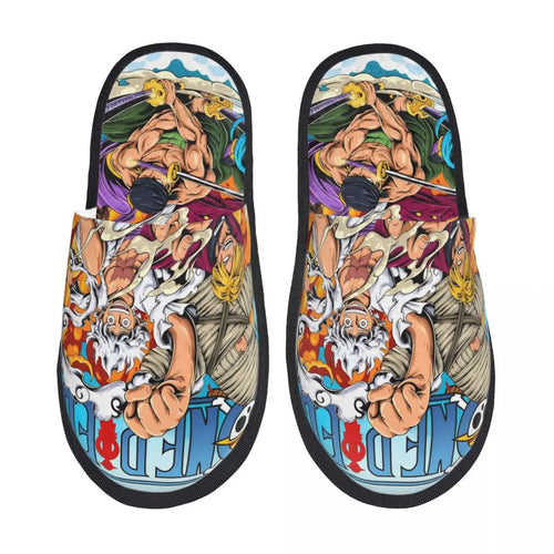 Chaussons One Piece - Design Tony Tony Chopper & Amis