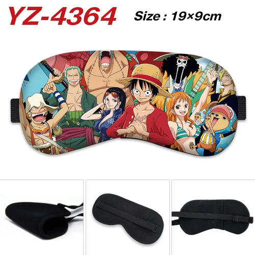 Schlafmaske One Piece – Illustration der gesamten Crew