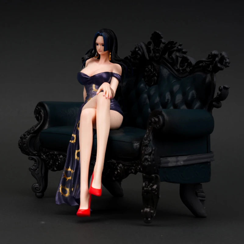 Figurine One Piece - Boa Hancock (Posture de Combat Élégante)