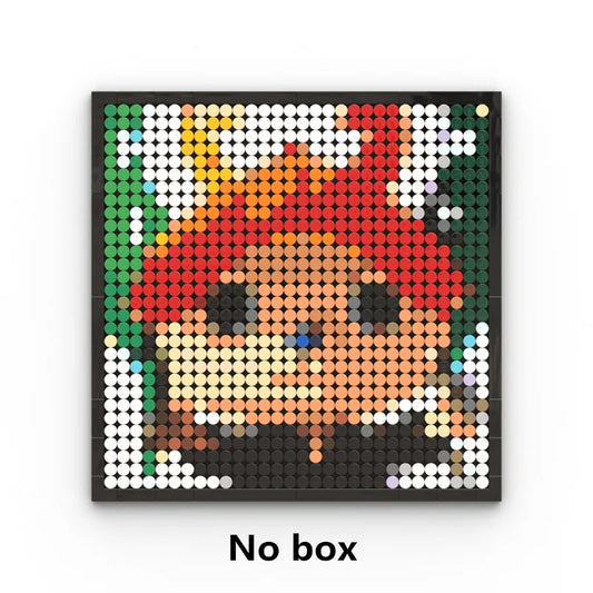Tableau Mosaïque Pixel Art One Piece - Tony Tony Chopper (Kit de Construction)