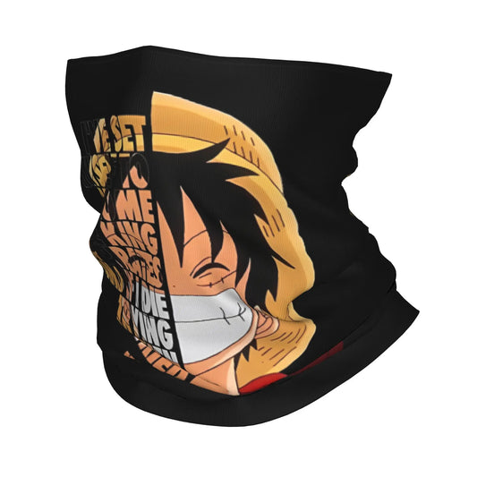 One Piece Schlauchschal – Luffy-Porträt Ernst
