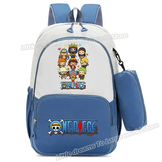 Sac à Dos One Piece – Équipage du Chapeau de Paille Chibi