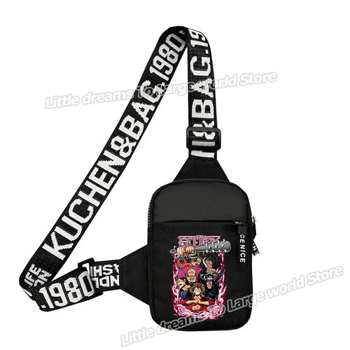 One Piece Umhängetasche – Monkey D. Ruffy Manga-Kunst