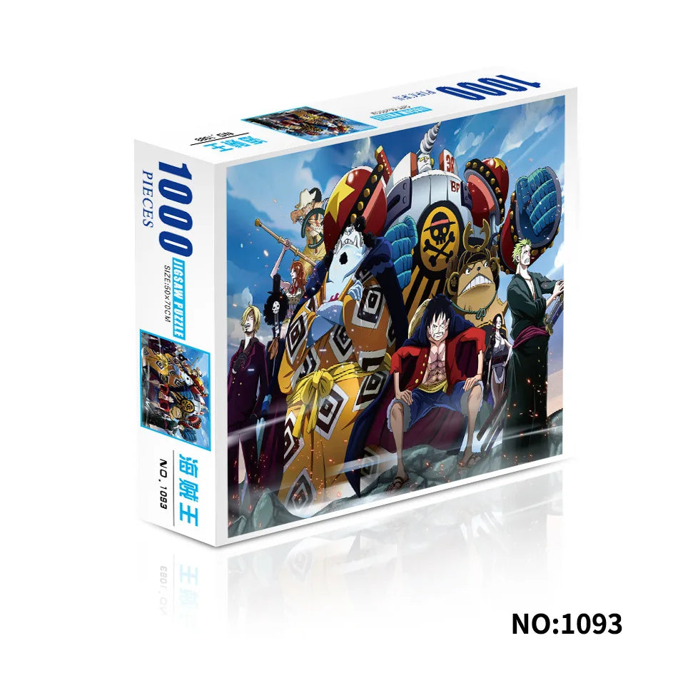 Puzzle One Piece 1000 Pièces - Portrait Monkey D. Luffy Gear 5 Nika