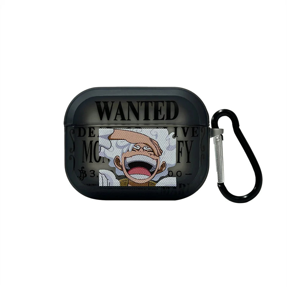AirPods-Hülle One Piece – Manga-Wanted-Poster