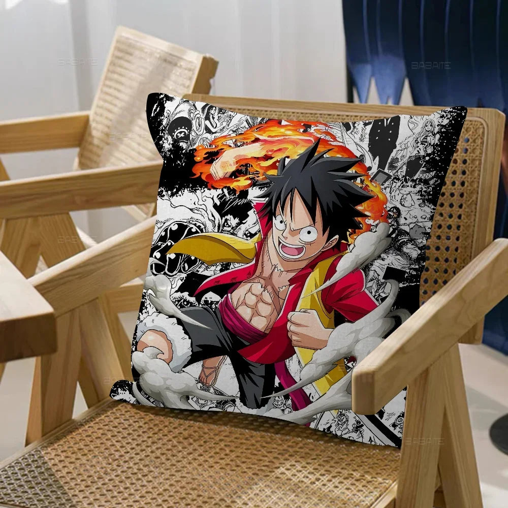 One Piece-Kissenbezug – Ruffy Gear 4 im Kampf