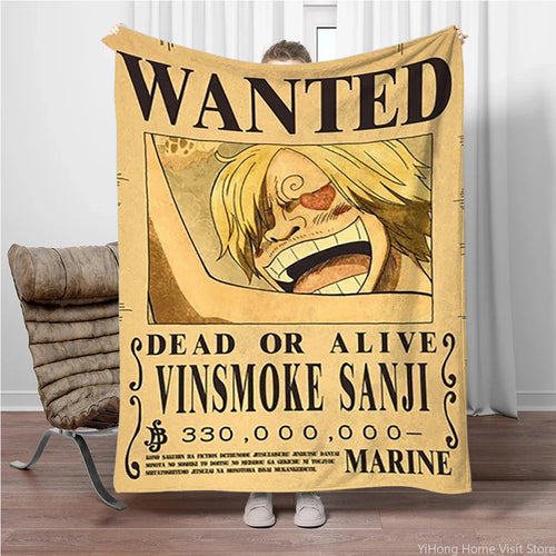 One Piece Wanted-Poster – Vinsmoke Sanji (Das Schwarze Bein)