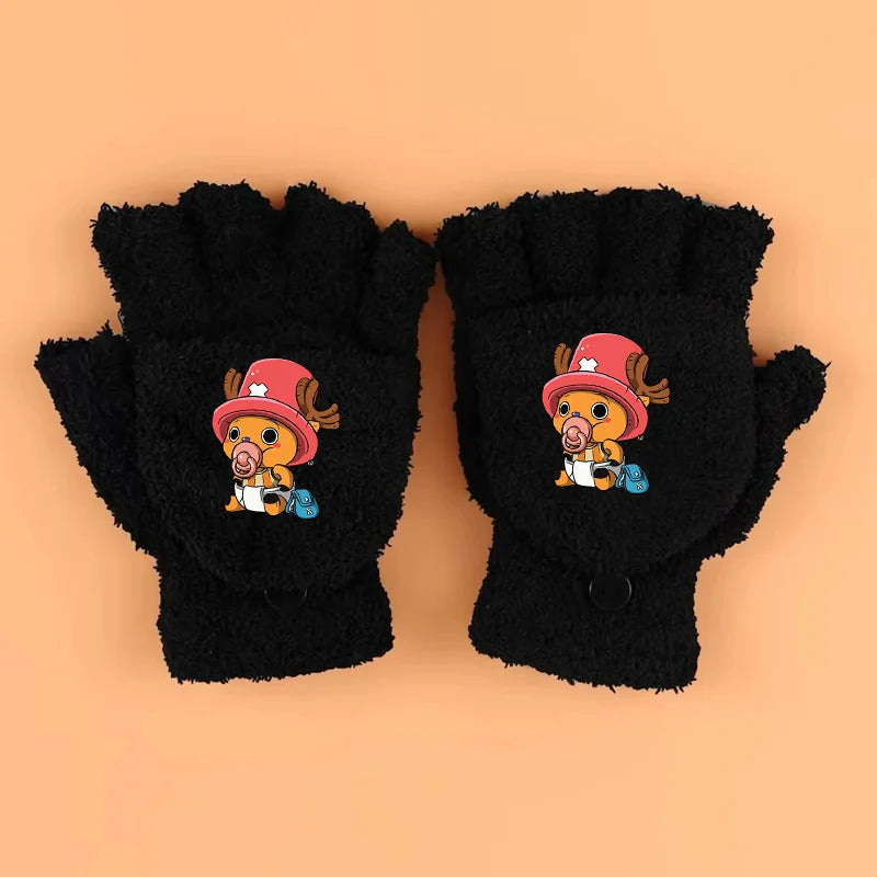 One Piece-Handschuhe – Chopper mit Chibi-Lächeln