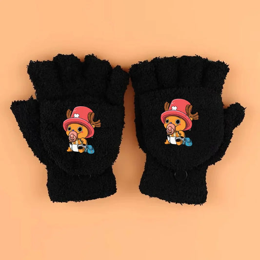 One Piece-Handschuhe – Chopper mit Chibi-Lächeln