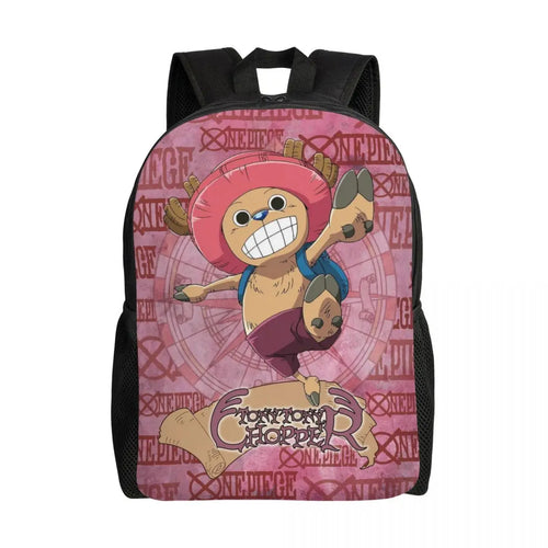 Tony Tony Chopper One Piece-Rucksack – Alte Karte im Piratenstil