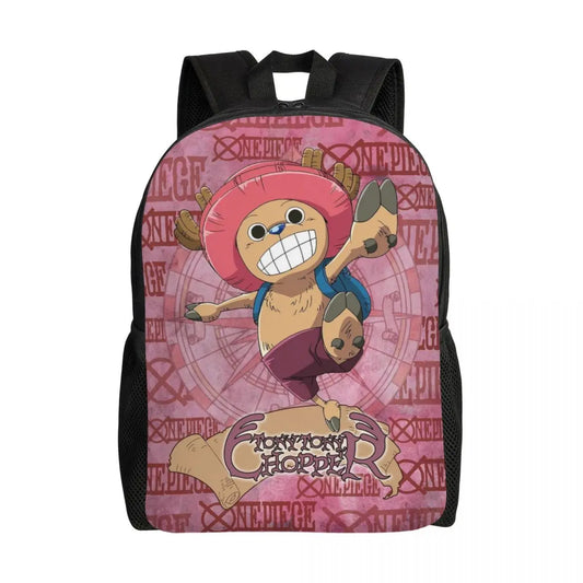 Tony Tony Chopper One Piece-Rucksack – Alte Karte im Piratenstil