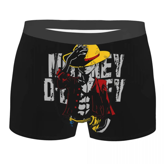Boxershorts – Monkey-D.-Typografie