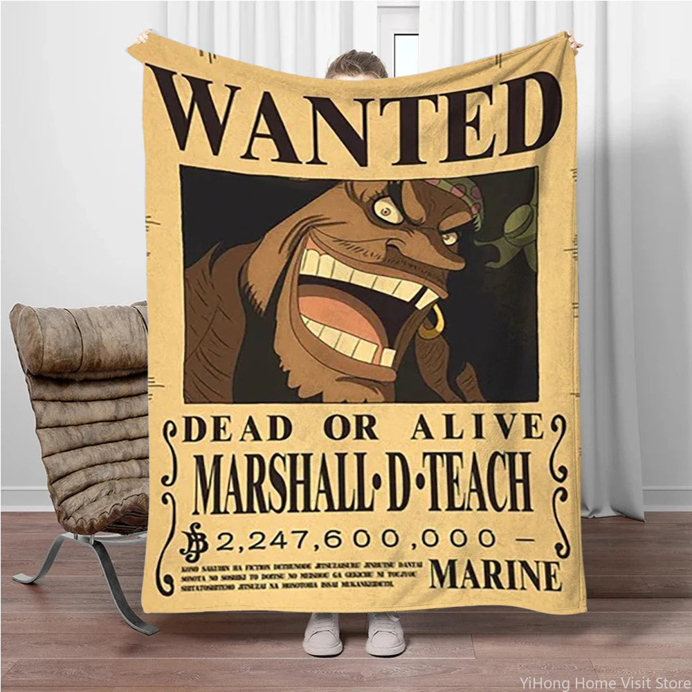 One Piece Wanted-Poster – Marshall D. Teach (Blackbeard)