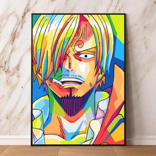One Piece Pop-Art-Bild – Sanji