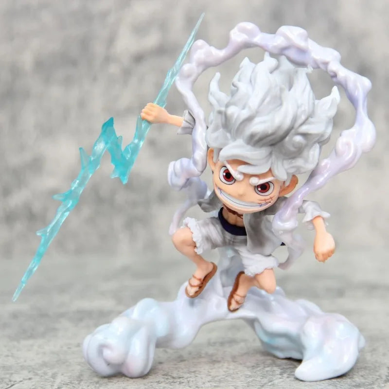 Figurine One Piece - Monkey D. Luffy Gear 5 Nika (Effet Fumée)