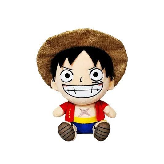 Peluche One Piece - Monkey D. Luffy (Design Souriant Classique)