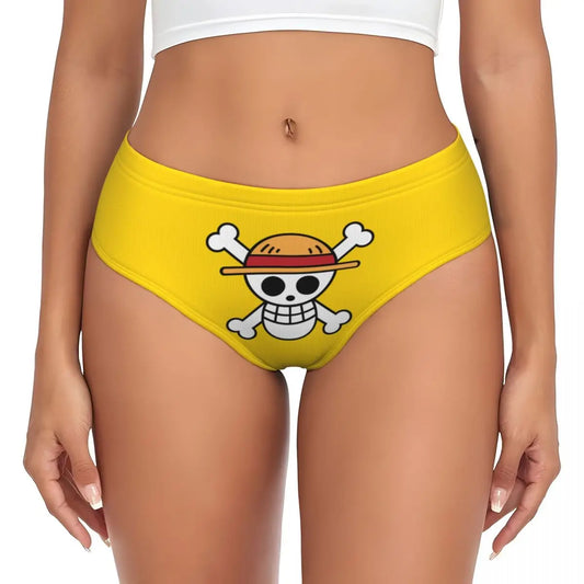 Culotte One Piece - Motif Jolly Roger Tony Tony Chopper (Jaune)