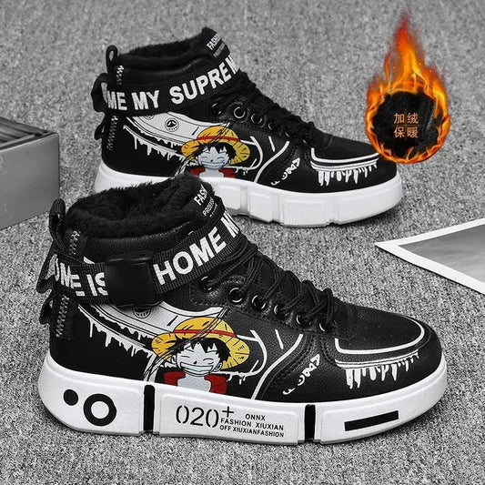 One Piece Sneaker – Streetwear Schwarz Zoro