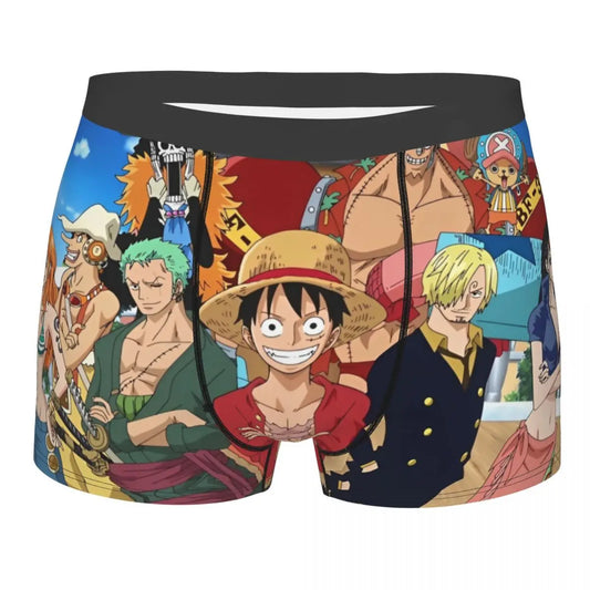 Boxershorts – Trio Zorro, Ruffy und Sanji
