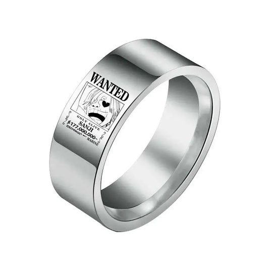 One Piece Ring – Wanted Sanji Vinsmoke