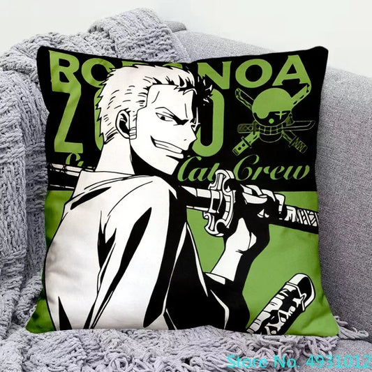 One Piece-Kissenbezug – Roronoa Zoro (Kampf)